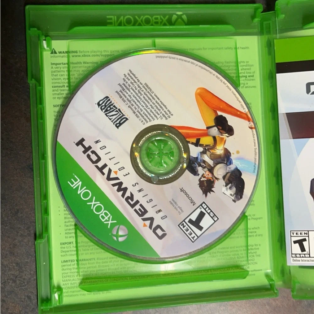 Overwatch Origins Edition Microsoft Xbox One Video Game with Manual Like New - Picture 3 of 3